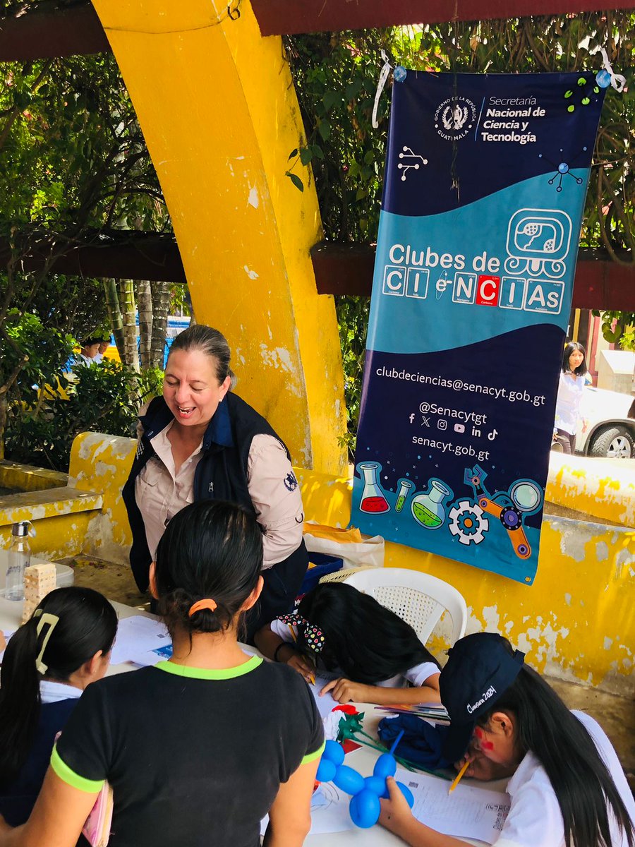 Senacyt Guatemala (@senacytgt) on Twitter photo 🤩 En Nueva Santa Rosa, Santa Rosa, niñas, niños y jóvenes se sumergieron en la ciencia mediante actividades divertidas y educativas. Participaron en los Clubes de Ciencias, integrados en el evento 'Volvamos al Parque', organizado por la <a href="/SECCATID/">SECCATIDGT</a>.
Ambas iniciativas son 🤩 En Nueva Santa Rosa, Santa Rosa, niñas, niños y jóvenes se sumergieron en la ciencia mediante actividades divertidas y educativas. Participaron en los Clubes de Ciencias, integrados en el evento 'Volvamos al Parque', organizado por la <a href="/SECCATID/">SECCATIDGT</a>.
Ambas iniciativas son