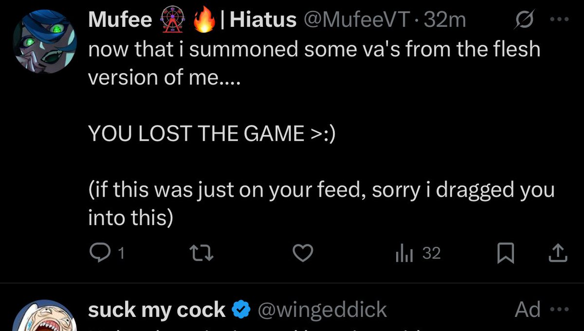 breadbedo's tweet photo. @MufeeVT The feed really dragged me into it and gave me the perfect response 💀 https://t.co/OmJ3VSAevQ