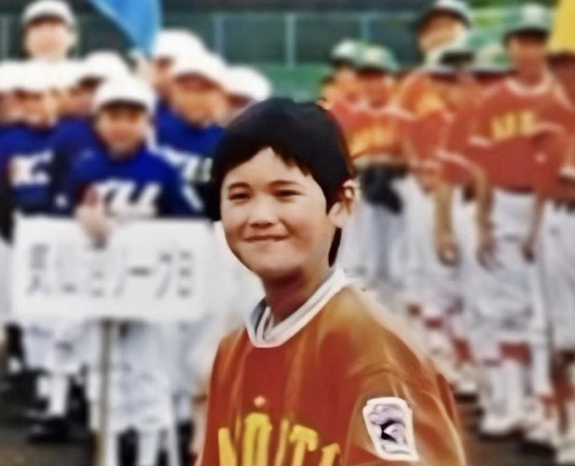 BBGreatMoments's tweet photo. A young Shohei Ohtani giving the camera a smile 🙂
https://t.co/NWwI3jTPI6
