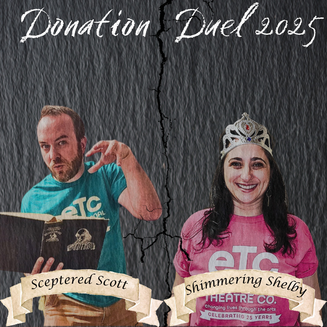 The duel approacheth! ETC’s 2025 Donation Duel kicks off at midnight with the Board Bards taking on the Staff Scribes. Give 3-4pm to help us get a bonus matching donation for the most donors that hour! Ready to give? givegreaterdc.org/o/etc #DonationDuel #spurlocal #GiveGreaterDC