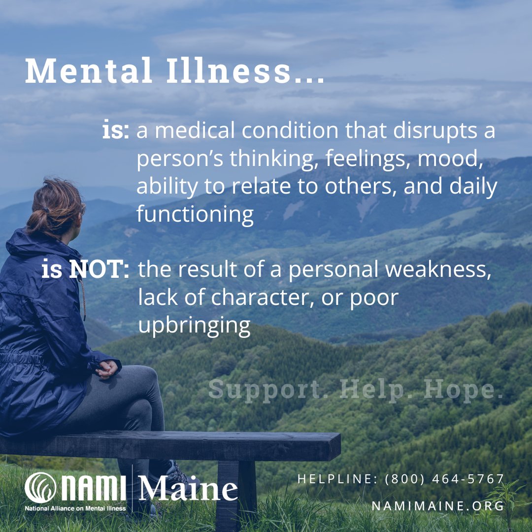 Sharing your struggles shows strength! 💪 Your story can empower and give strength and hope to others. Join our Mental Health Awareness Month initiative: “In Every Story, There’s Strength” 💙

Share this post &amp; consider donating to our cause today! 
namimaine.org/donate/