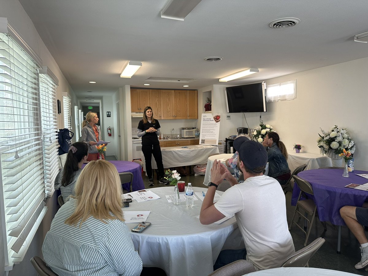 Thank you to #Providence Saint John’s Stroke Program team for training our staff &amp; volunteers! We’re proud to #BEFAST-ready to recognize stroke signs &amp; save lives. 🧠⏱️ #StrokeAwarenessMonth #MealsonWheels