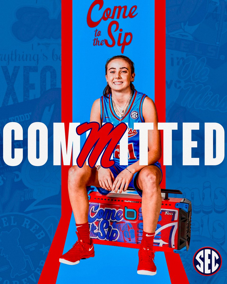 Reece Davis 🏀 (@reecedavis2027) on Twitter photo I am COMMITTED to <a href="/OleMissWBB/">Ole Miss Women's BB</a>
Thank you <a href="/YolettMcCuin/">Coach Yo</a> <a href="/Coach_Jake96/">Jake Whitehead</a> <a href="/___kaygee/">Kayla Gordon</a> <a href="/myah_taylor/">муαнтαуℓσя</a>
#SEC #HottyToddy <a href="/rayragjr1971/">Rayfield Ragland</a> <a href="/_ThomasAshworth/">Thomas Ashworth</a> I am COMMITTED to <a href="/OleMissWBB/">Ole Miss Women's BB</a>
Thank you <a href="/YolettMcCuin/">Coach Yo</a> <a href="/Coach_Jake96/">Jake Whitehead</a> <a href="/___kaygee/">Kayla Gordon</a> <a href="/myah_taylor/">муαнтαуℓσя</a>
#SEC #HottyToddy <a href="/rayragjr1971/">Rayfield Ragland</a> <a href="/_ThomasAshworth/">Thomas Ashworth</a>