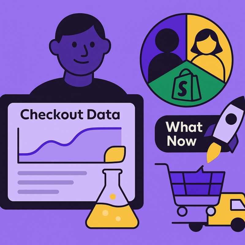 You have data, but do you have direction?

Shopify shows you the “what.”

PDQ shows you the “why” and the “what now.” 
📊 We decode checkout data
🧠 segment
🧪 test
💥 optimize

Not another dashboard. It’s a growth engine.
What you do with your data defines how far you grow.