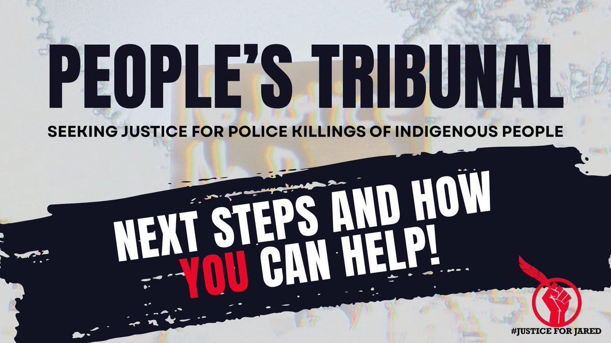 Pivot Legal Society (@pivotlegal) on Twitter photo People’s Tribunal Update – Next Steps and How You Can Help!
Email to Join the Collective - PeoplesTribunal1312@gmail.com
1/5 People’s Tribunal Update – Next Steps and How You Can Help!
Email to Join the Collective - PeoplesTribunal1312@gmail.com
1/5