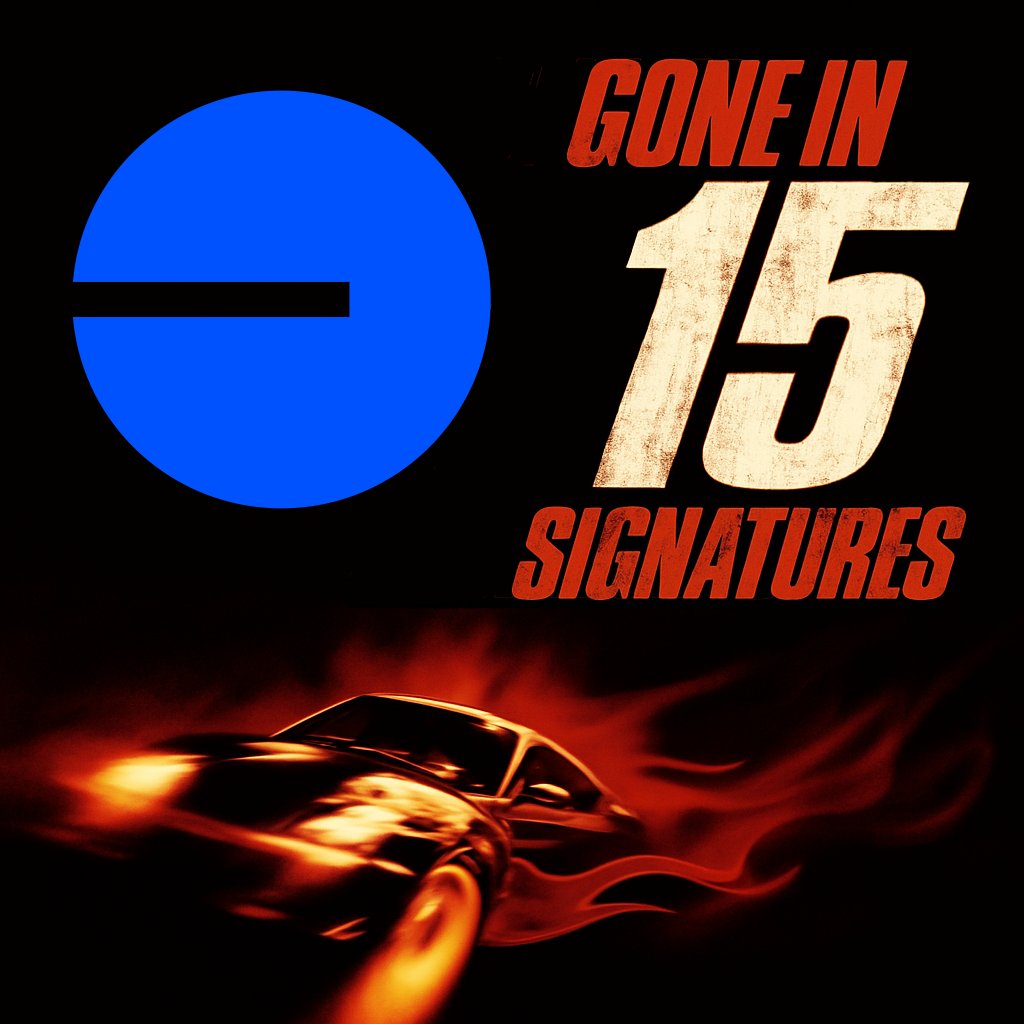 Base secures $15b in user funds.

Base can be permanently shut down with 15 signatures.

$1b per signature. Math checks out, right?

NO! No, the math does not check out at all!!

Learn more at the Unstoppable Rollups Community Call #2!