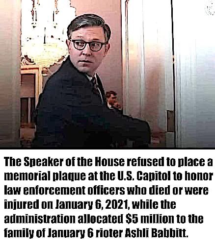 With all due respect, FUCK YOU <a href="/SpeakerJohnson/">Speaker Mike Johnson</a>