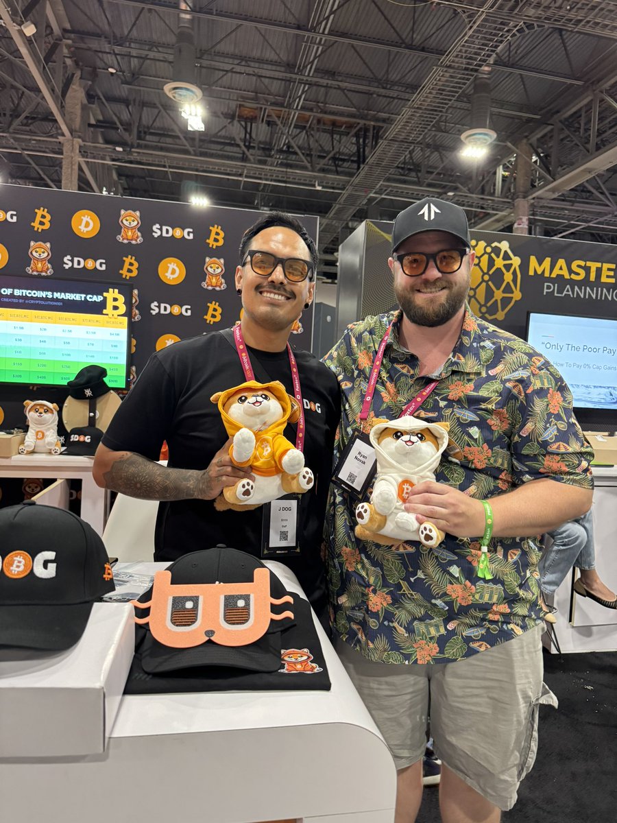 JussCubs's tweet image. $Billy is going to Billies and $Dog is going to the moon
At Bitcoin Vegas chillin with @Relentless_btc