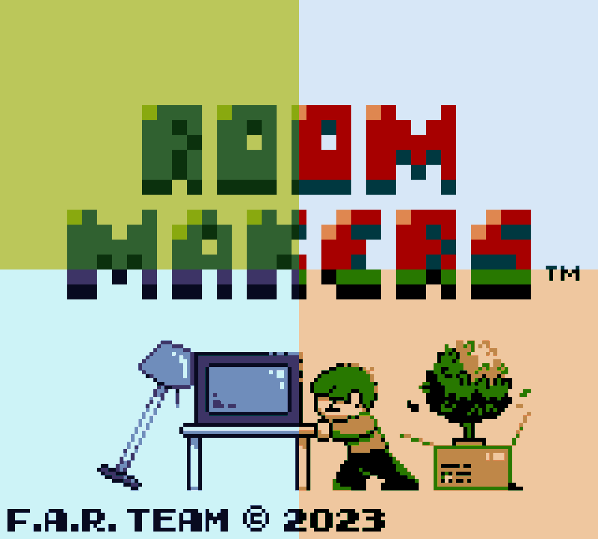 FaRTeamStudio's tweet image. ROOM MAKERS YA ESTÁ DISPONIBLE EN LA PLAYSTORE!
Enterate de todo lo que hay de nuevo en este y nuestros otros proyectos en nuestro devlog: farteamdev.blogspot.com/2025/05/room-m…
Y descargalo ya mismo para dispositivos Android acá: play.google.com/store/apps/det…
#indiedev #indiegames