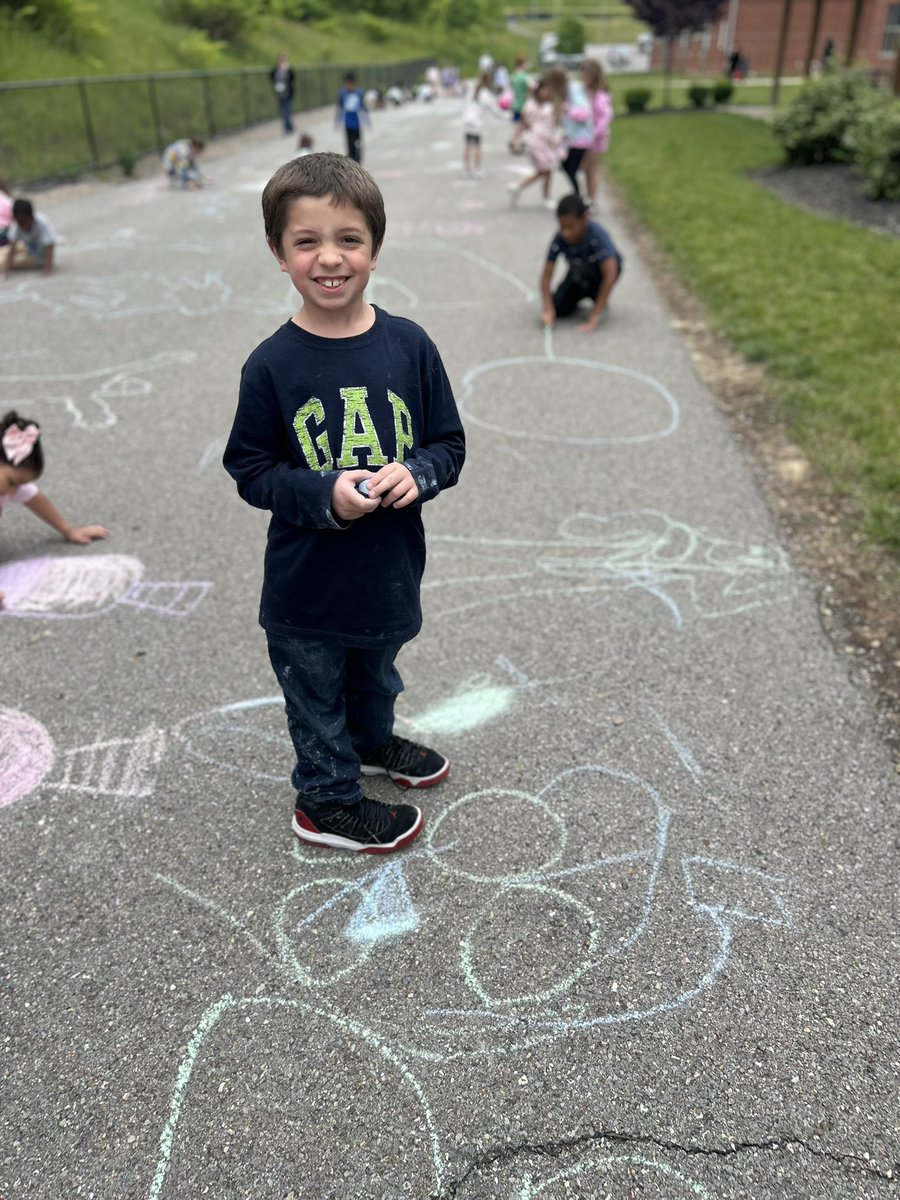 Chalk Fun today! <a href="/MontourSD/">Montour School District</a>