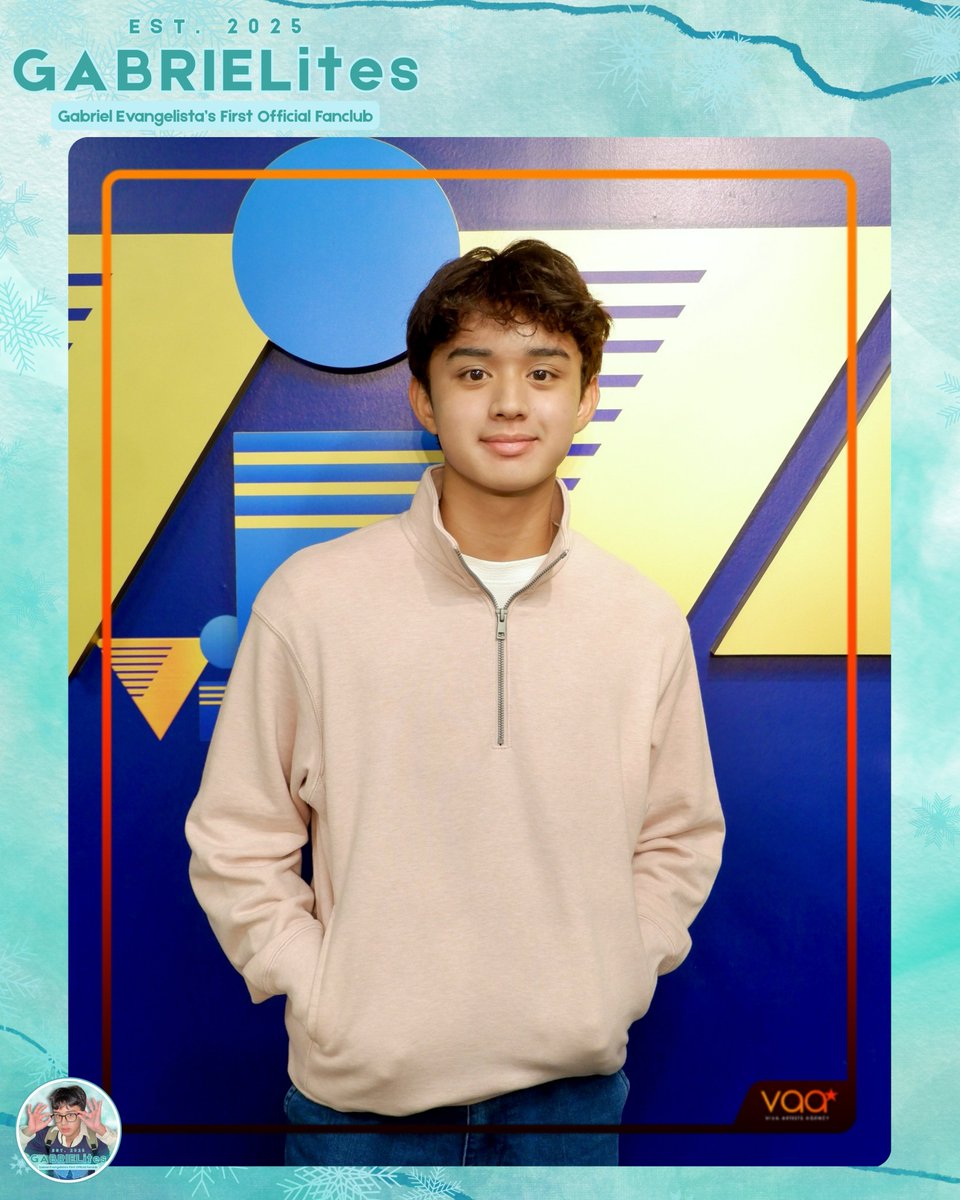 GABRIELitesOfc's tweet photo. On 22nd of May 2025, @VivaArtists_ announced that Gabriel Evangelista is officially part of their roster of artists. ❄️

Congratulations Gabb and welcome to VAA Family! 💙

#GabrielEvangelista #GABRIELites #GabbiesForGabriel #GABRIELitesOfficial #GABRIELitesOFC https://t.co/LDMCgTiB45