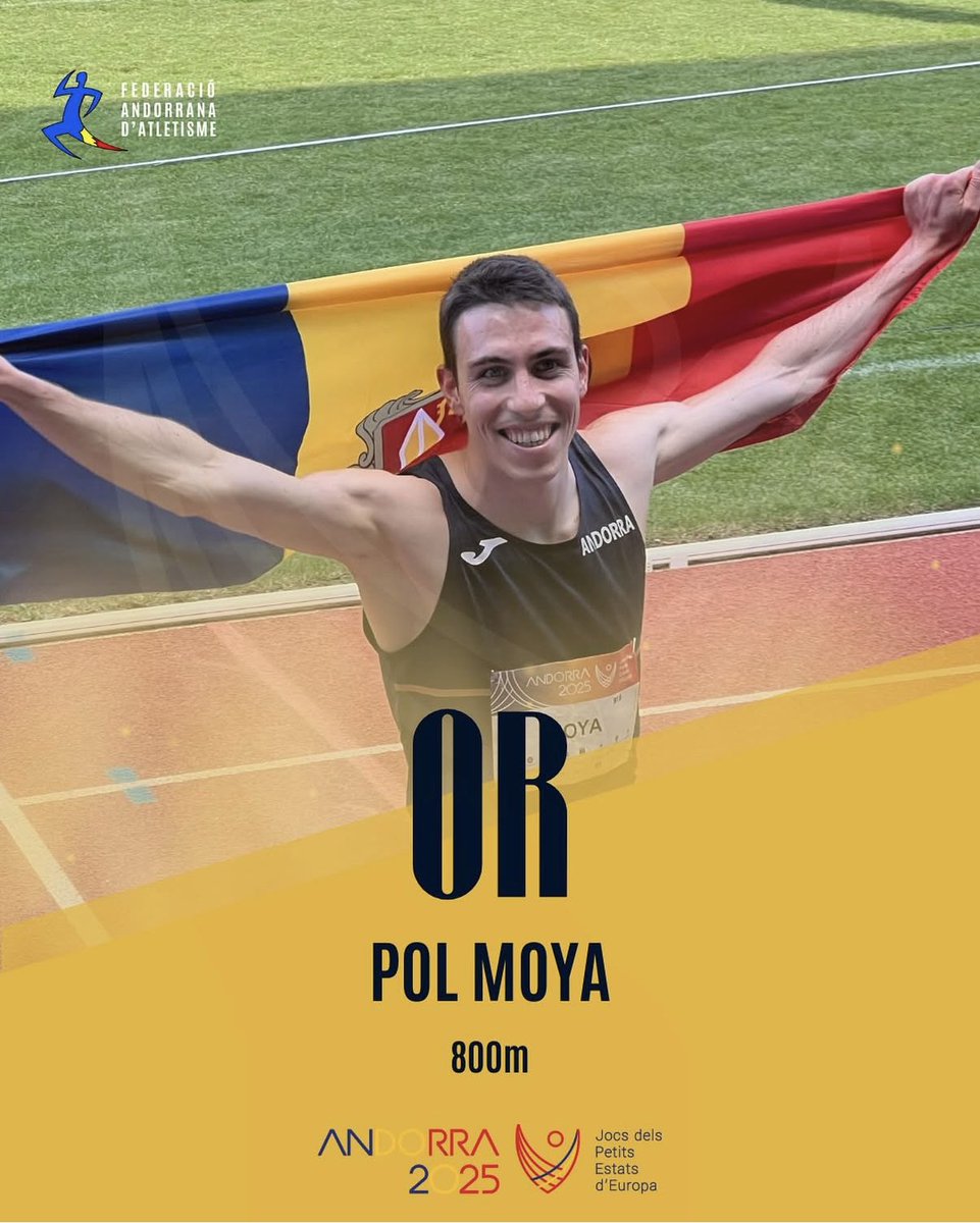 Quina Jornada més🔝

El Pol ens ha fet vibrar amb un final súper emocionant als 800m per acabar guanyant

<a href="/PolMoya4/">Pol Moya Betriu OLY</a>