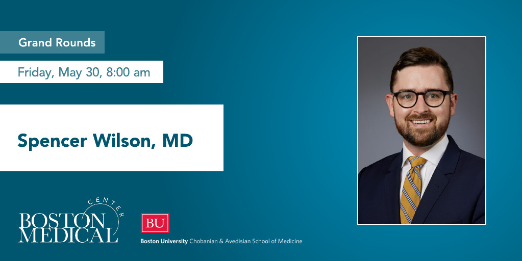 BMCSurgery's tweet image. We are looking forward to @The_BMC Surgery Grand Rounds on Friday when chief resident Dr. Spencer Wilson will be our speaker. His talk will focus on the history of surgical education here at Boston Medical Center.