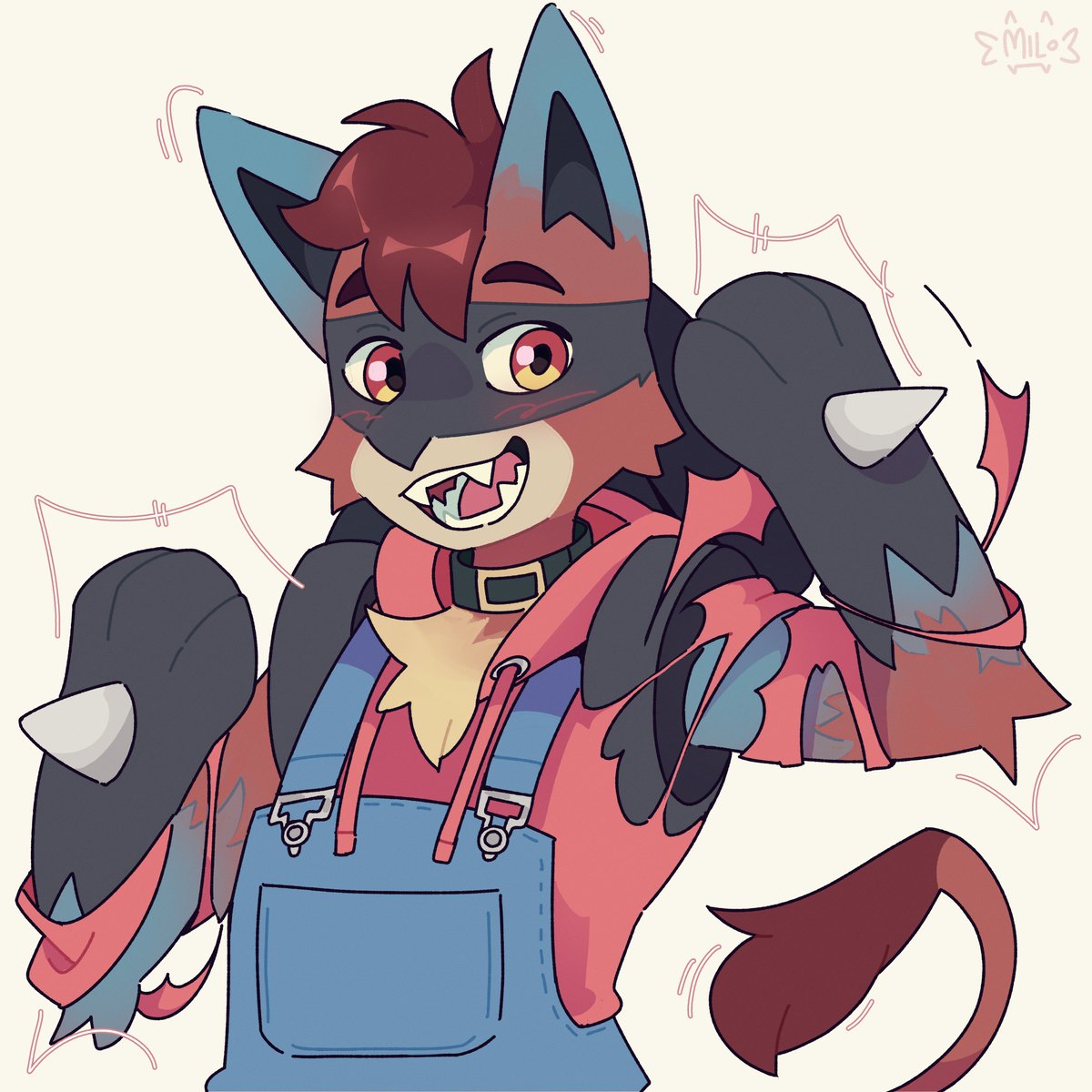#tf lucario comm for kellan on bsky !
#TFTuesday #TFEveryday
