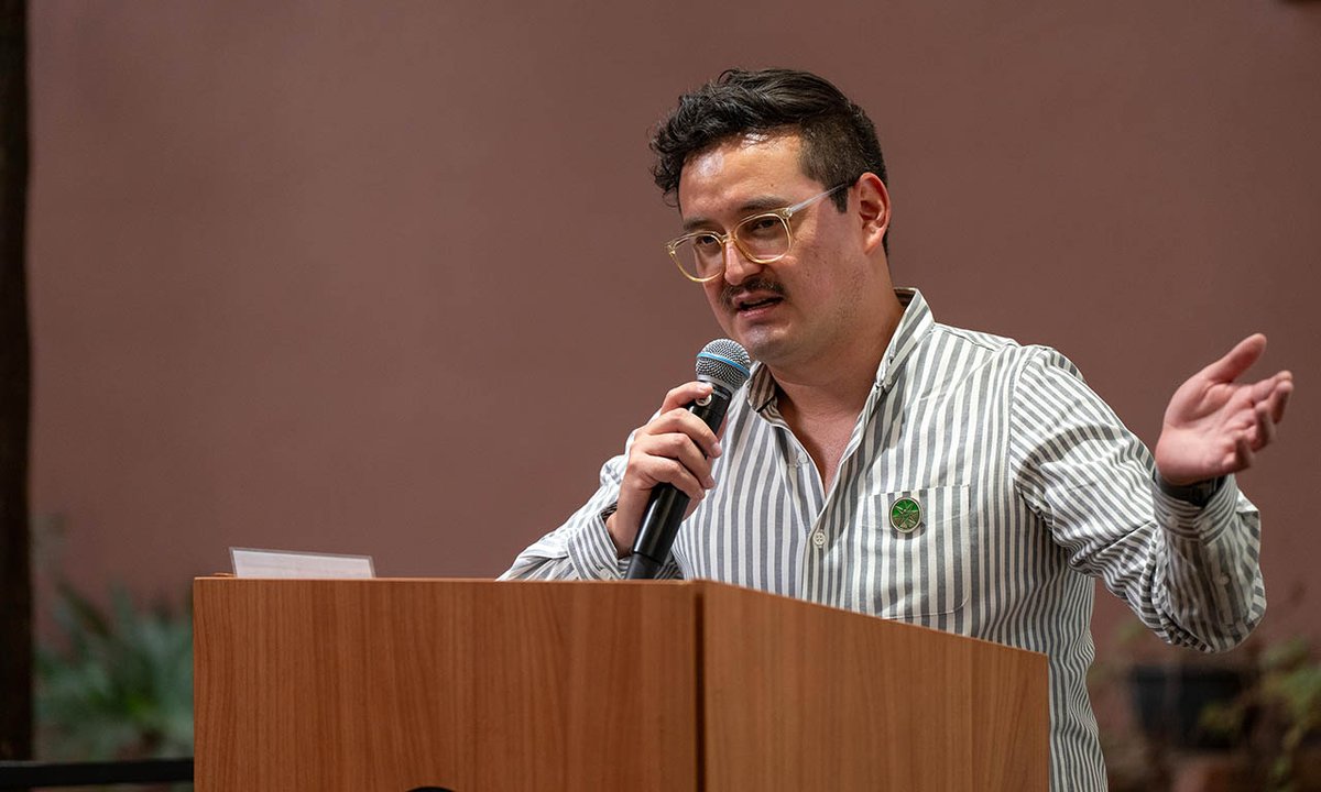 ITESO (@iteso) on Twitter photo En una charla organizada por el Seminario Permanente de Estudios de la Movilidad Urbana Sustentable del #ITESO, César Hernández Muñoz, director de movilidad del <a href="/ITDPmx/">ITDP México</a>, habló de los avances y retos del Ranking ciclociudades, un proyecto que ha transformado la movilidad urbana a En una charla organizada por el Seminario Permanente de Estudios de la Movilidad Urbana Sustentable del #ITESO, César Hernández Muñoz, director de movilidad del <a href="/ITDPmx/">ITDP México</a>, habló de los avances y retos del Ranking ciclociudades, un proyecto que ha transformado la movilidad urbana a
