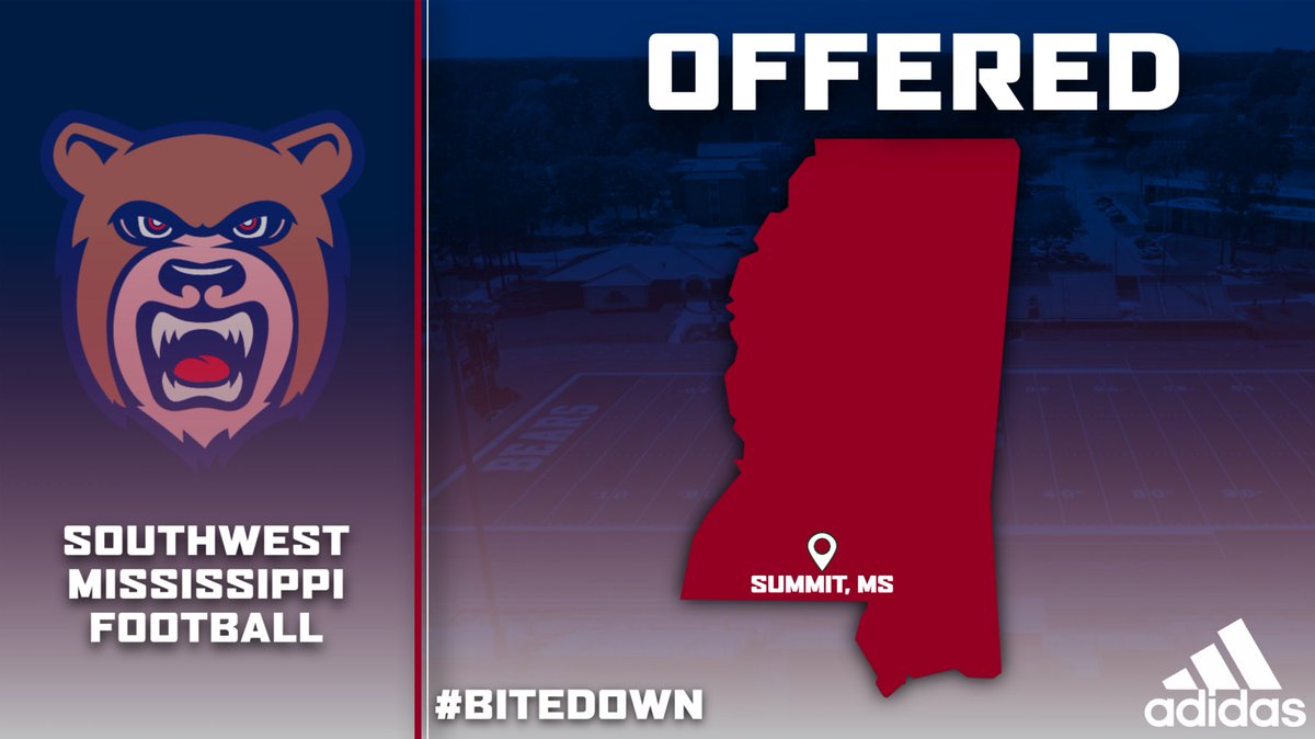 After a great conversation I am blessed to receive my 4th offer from Southwest Mississippi <a href="/CoachBenson12/">Antonio Benson</a> <a href="/Coach_Jwashingt/">Coach Washington</a> <a href="/coachthig2/">Kris Thigpen</a> <a href="/coachcarter52/">Coach J. Carter</a> <a href="/CoachStampsSMCC/">Chris Stamps</a> <a href="/CoachBJ24/">Coach Bryon Johnson, M.S.</a> <a href="/coachbrenson85/">Coach Brenson</a>