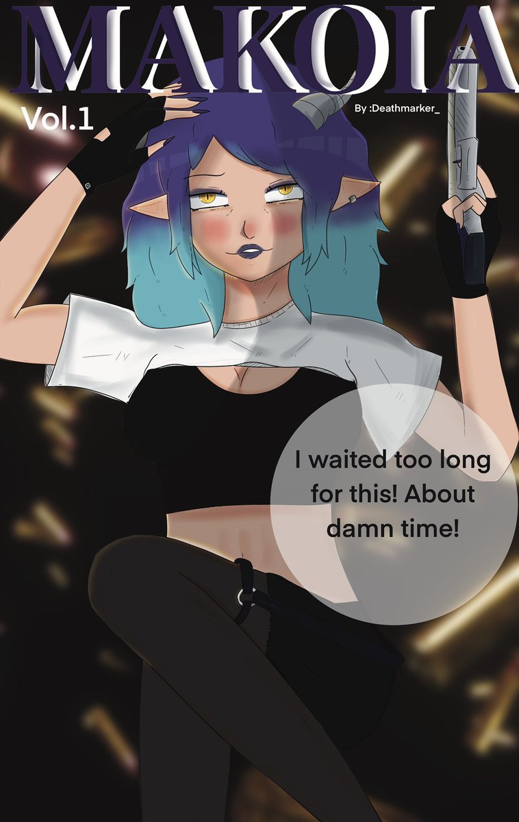 thomas_malyk's tweet image. After many years finally made a comic cover and starting it. #art #digitalart #oc #ComicArt