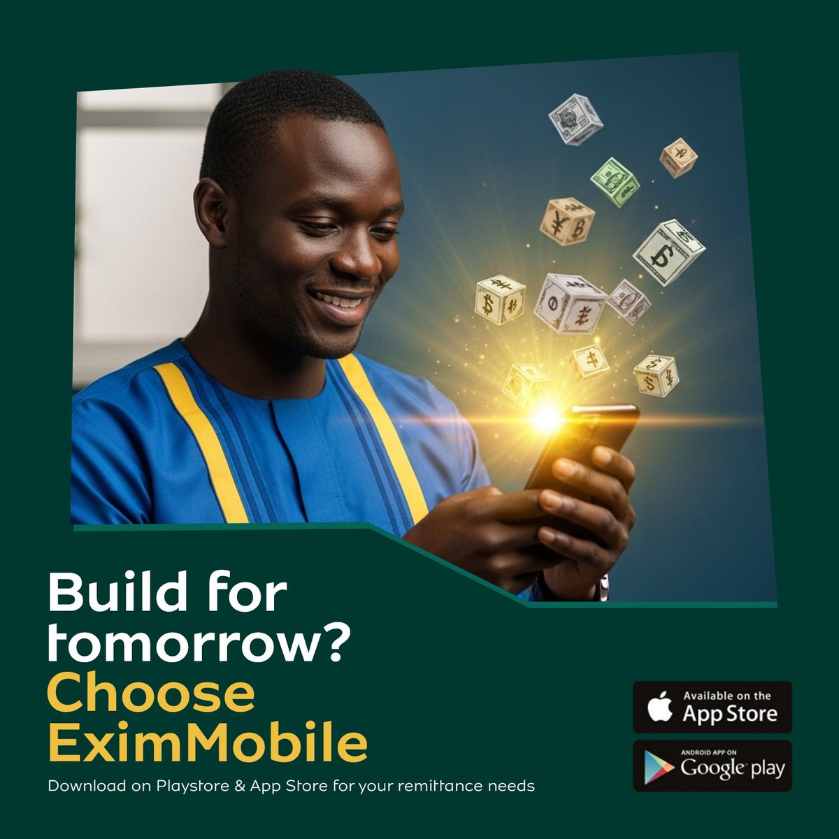 RunoBrand's tweet image. Concept ads for EximMobile, a Russian financial assistant app. Focused on clarity, ease, cultural sensitivity and vibrant visuals. 

#MockDesign #AdConcept #RemittanceApp #DesignPractice