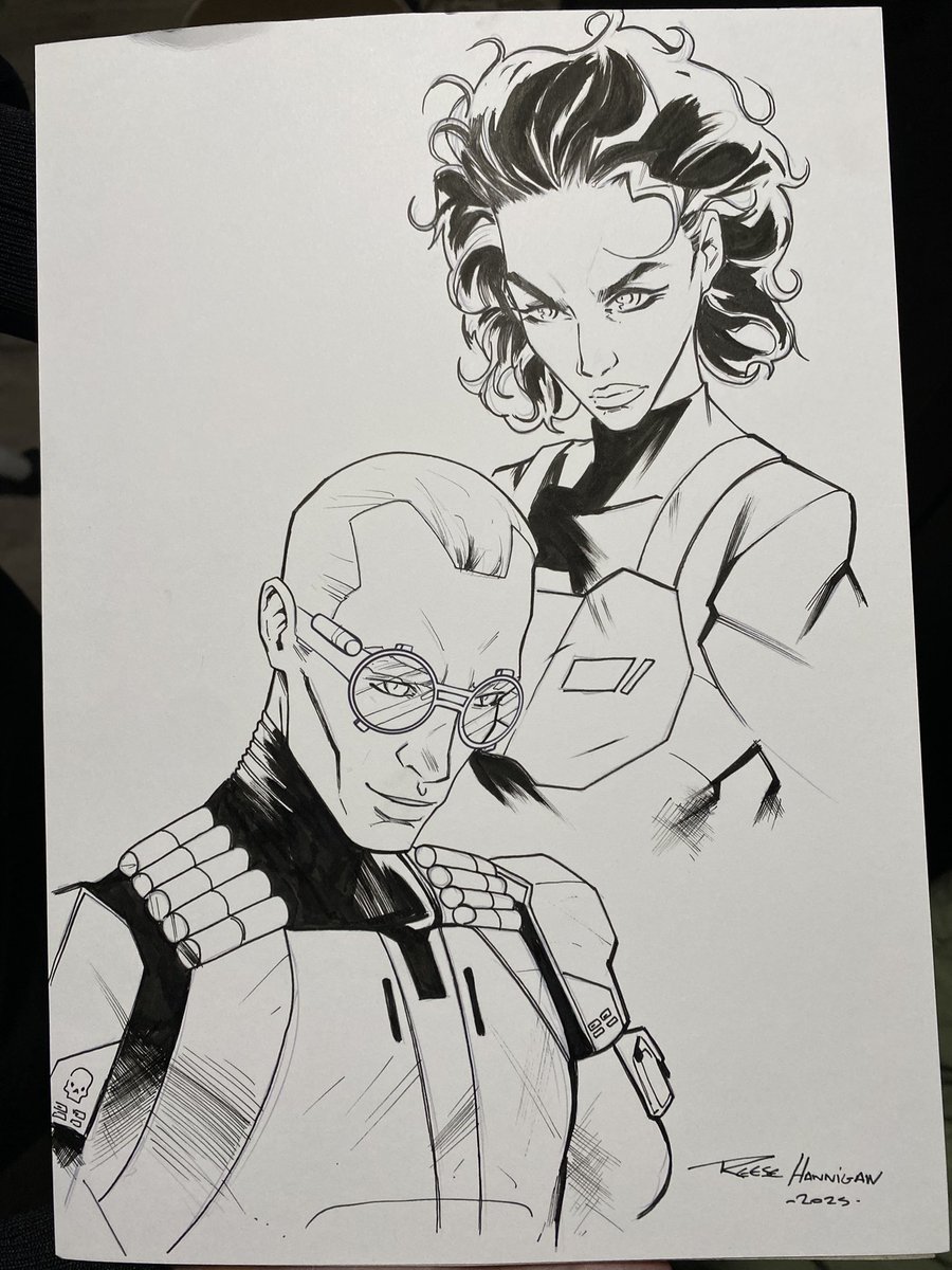 Today is a special day… because my print from the incredible <a href="/Reesehannart/">Reese Hannigan</a> came in! ❤️⚡️ and I am just in LOVE with these two!!! I seriously feel like I’m holding gold!!

Thank you so much again Reese - these two look AWESOME! 🥰