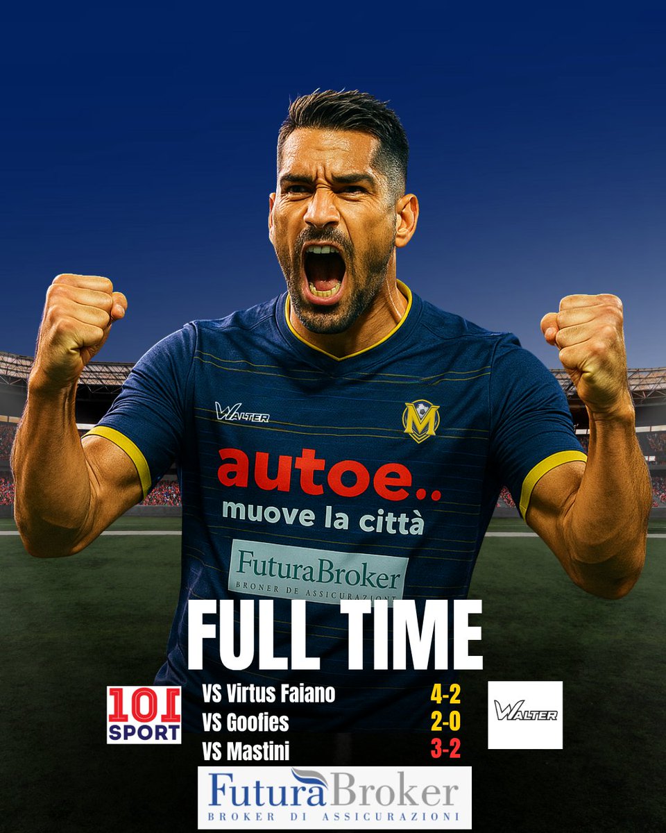 ASD Mates (@asdmates) on Twitter photo 💙FULL TIME💛
<a href="/LNDEsport1/">LND Esport</a> vs @virtusfaiano
✅️4-2
3⚽️ <a href="/MisterSbidel/">Sbidello</a>
3👟 <a href="/CFear90/">Francesco Lo Fria TomBrady9087</a>
⚽️ <a href="/Marco18070292/">cmpj</a>
<a href="/VPGItaly/">VPG Italy 🇮🇹</a> vs <a href="/goofies/">Rainer Klan</a>
✅️2-0
2⚽️ <a href="/MisterSbidel/">Sbidello</a>
2👟 <a href="/emy___1991/">Emilio Abbadessa</a>
<a href="/VPLItaly/">VPL Italy 🇮🇹</a> vs <a href="/MastiniProClub/">MASTINI proclub_EverGreen official MST</a>
❌️3-2
⚽️ <a href="/MisterSbidel/">Sbidello</a>
⚽️ <a href="/emy___1991/">Emilio Abbadessa</a>
👟 <a href="/CFear90/">Francesco Lo Fria TomBrady9087</a> 💙FULL TIME💛
<a href="/LNDEsport1/">LND Esport</a> vs @virtusfaiano
✅️4-2
3⚽️ <a href="/MisterSbidel/">Sbidello</a>
3👟 <a href="/CFear90/">Francesco Lo Fria TomBrady9087</a>
⚽️ <a href="/Marco18070292/">cmpj</a>
<a href="/VPGItaly/">VPG Italy 🇮🇹</a> vs <a href="/goofies/">Rainer Klan</a>
✅️2-0
2⚽️ <a href="/MisterSbidel/">Sbidello</a>
2👟 <a href="/emy___1991/">Emilio Abbadessa</a>
<a href="/VPLItaly/">VPL Italy 🇮🇹</a> vs <a href="/MastiniProClub/">MASTINI proclub_EverGreen official MST</a>
❌️3-2
⚽️ <a href="/MisterSbidel/">Sbidello</a>
⚽️ <a href="/emy___1991/">Emilio Abbadessa</a>
👟 <a href="/CFear90/">Francesco Lo Fria TomBrady9087</a>