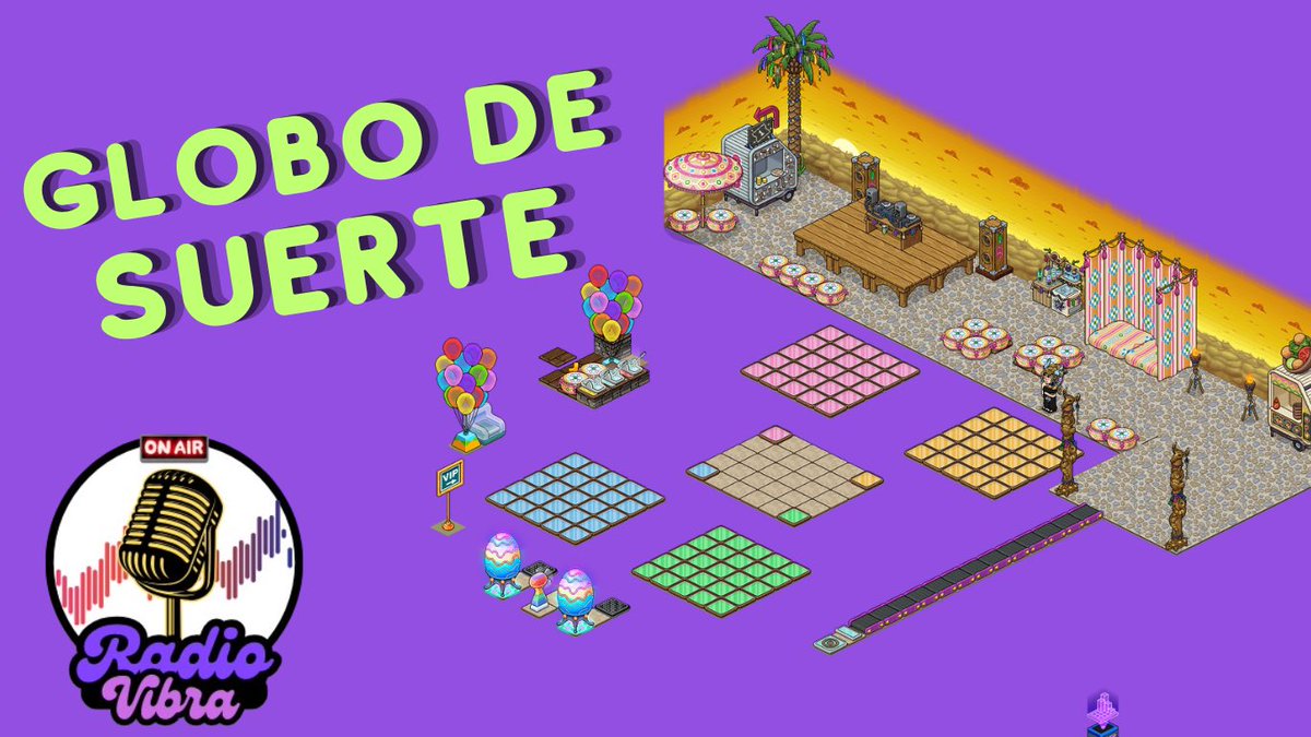 📣GLOBO DE LA SUERTE OPEN 🎈 
CON NUESTRO DJ _CHICOGAMERS_

Sintoniza radiovibrafm.com 📻 

Buenísimos premios !!!