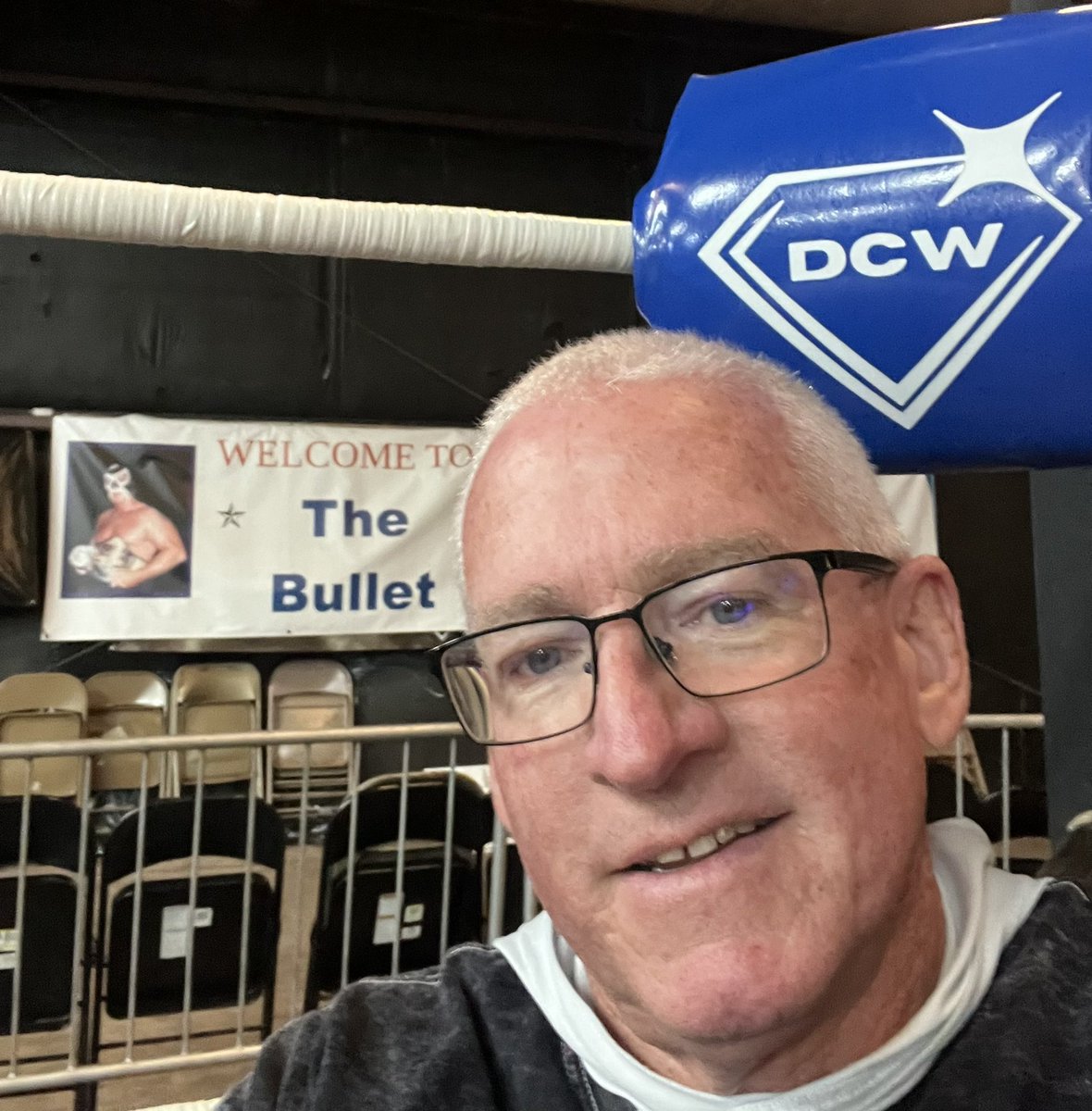 Scott Armstrong (@wwearmstrong) on Twitter photo Nothin’ like gettin’ to training early, sittin’ in the ring and reminiscing about days gone by.
#DiamondMine <a href="/DCW2017/">Diamond Championship Wrestling</a> Nothin’ like gettin’ to training early, sittin’ in the ring and reminiscing about days gone by.
#DiamondMine <a href="/DCW2017/">Diamond Championship Wrestling</a>