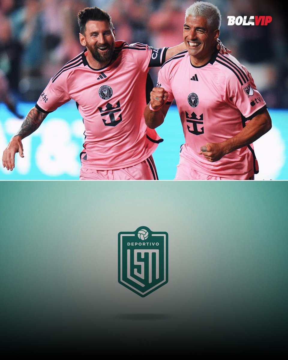 TODOS CON EL DEPORTIVO LSM 🔥⚽️

El Pistolero Suárez y Messi anunciaron el lanzamiento del Deportivo LSM, su propio club que participará en la cuarta categoría del futbol charrúa. El escudo del club LSM combina la marca personal de los dos cracks ¿Qué les parece?