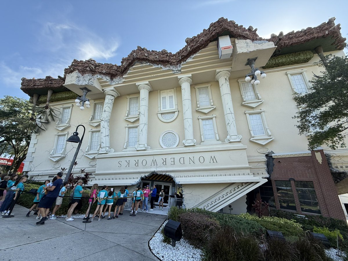 Safety Patrols enjoyed WonderWorks today with Ms. Karwatske, Mr. Fass, &amp; Officer Willis!