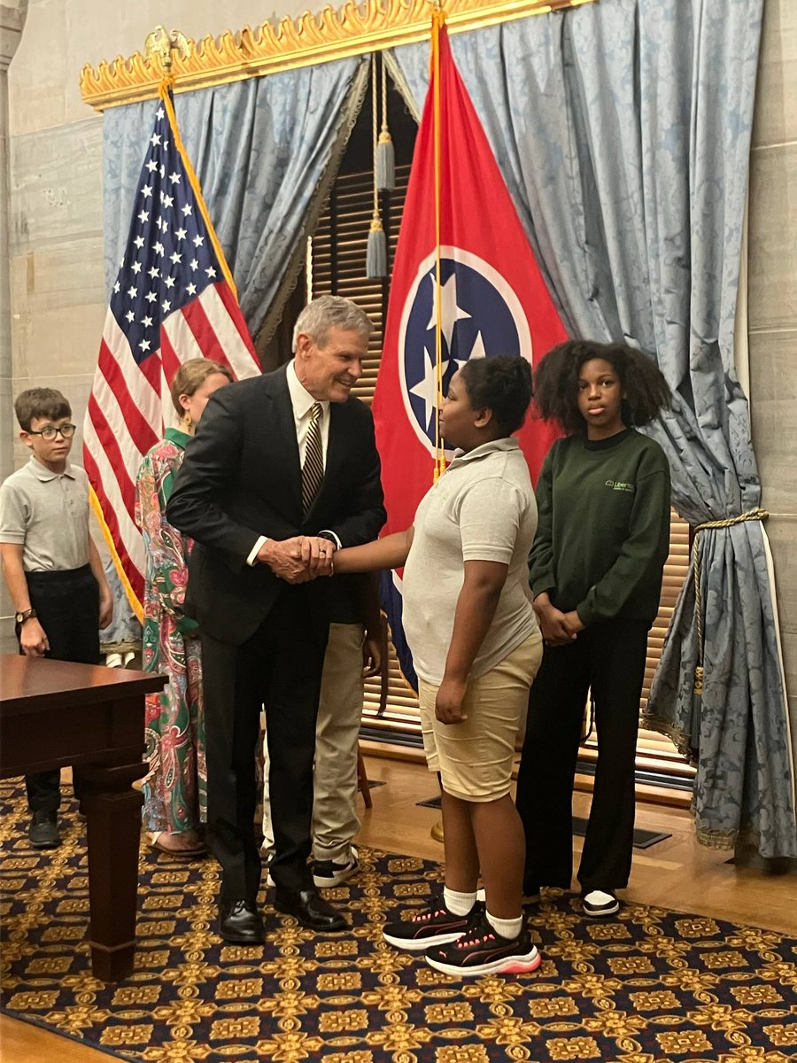 Stones River Group (@stonesrivergrp) on Twitter photo Today, <a href="/GovBillLee/">Gov. Bill Lee</a> signed legislation ensuring access to quality public charter school options for families across TN. Students & advocates from <a href="/EdOutcomes4TN/">TN Parents for Public School Options</a>, <a href="/EmeraldScholars/">Emerald Academy</a> from #Knoxville, <a href="/LibertasMemphis/">Libertas Memphis</a>, & <a href="/KIPP_Nashville/">KIPP Nashville Public Schools</a> were on hand to celebrate & share their stories. Today, <a href="/GovBillLee/">Gov. Bill Lee</a> signed legislation ensuring access to quality public charter school options for families across TN. Students & advocates from <a href="/EdOutcomes4TN/">TN Parents for Public School Options</a>, <a href="/EmeraldScholars/">Emerald Academy</a> from #Knoxville, <a href="/LibertasMemphis/">Libertas Memphis</a>, & <a href="/KIPP_Nashville/">KIPP Nashville Public Schools</a> were on hand to celebrate & share their stories.