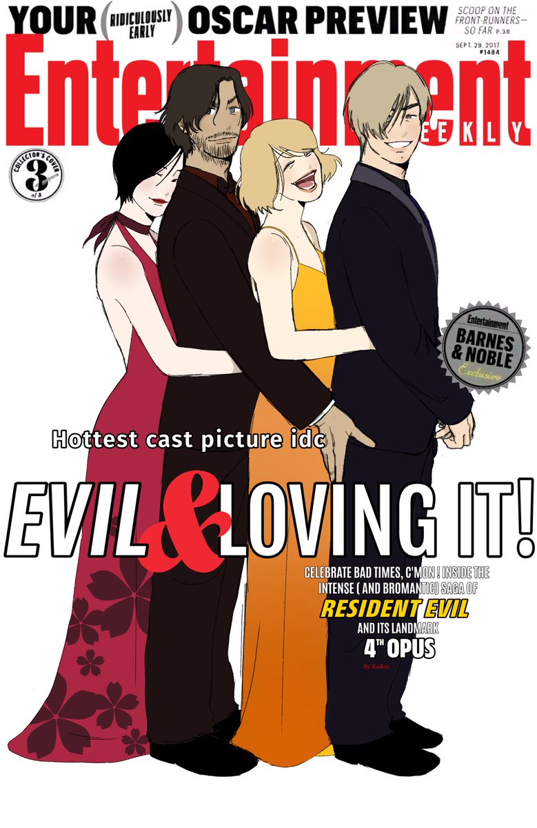 kaskaa000's tweet image. The reference/My drawing β‘
#ResidentEvil #RE #LeonKennedy #AdaWong #LuisSerra #AshleyGraham #TheWalkingDead #TWD #Re4r #Fanart