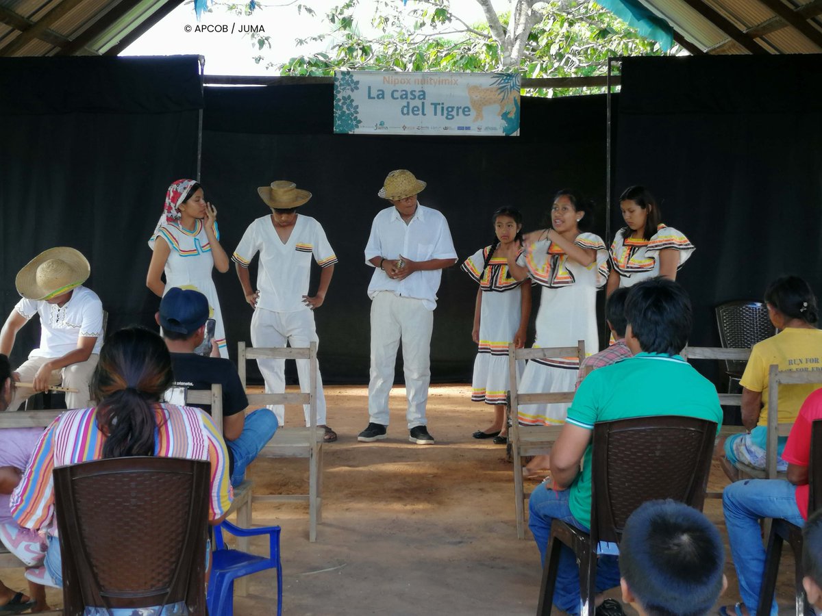 🐆 “La Casa del Tigre” es una obra de teatro creada por jóvenes de JUMA Concepción que rescata la memoria del jaguar y su profundo vínculo con la vida del bosque chiquitano. 🎭

Leé la nota completa y conocé esta historia de arte, identidad y conservación: fundacionsemilla.org/2025/05/27/la-…