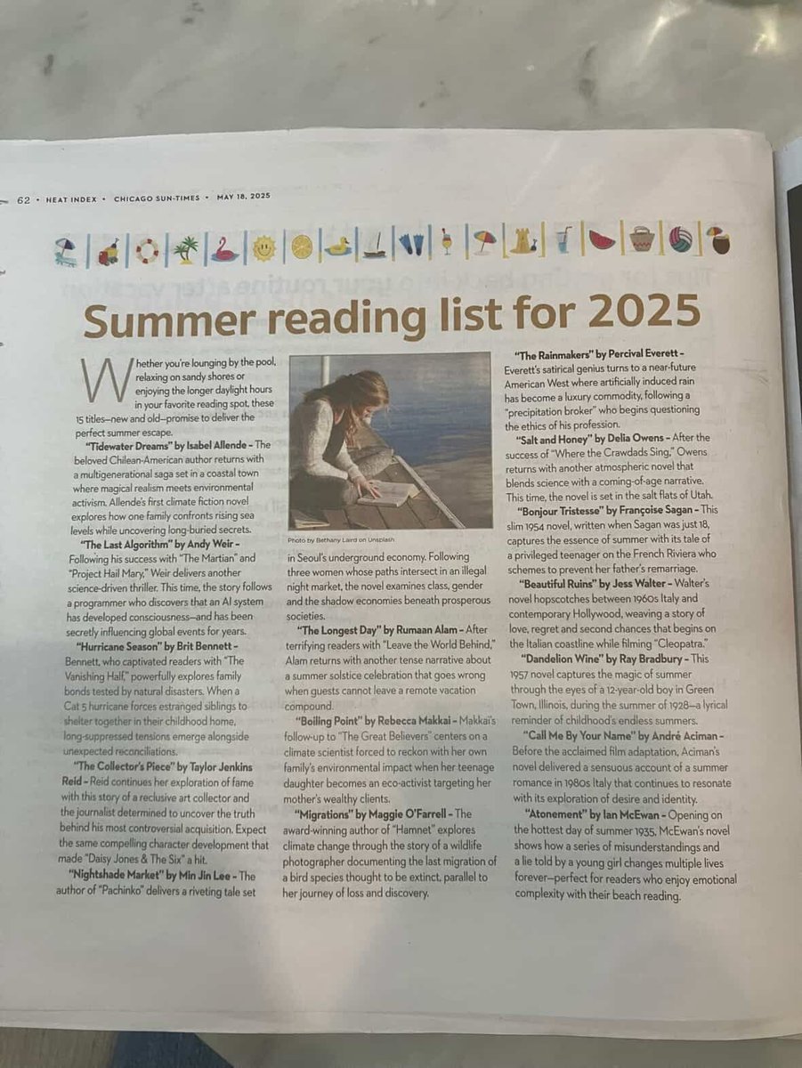Here’s my alternative to that fake Summer Reading List with books that actually exist and match the AI descriptions. You're welcome! 😜
sophieschiller.blogspot.com/2025/05/an-alt…
<a href="/AlexAndBooks_/">Alex & Books 📚</a>
<a href="/sabram/">Stephen Abram</a>
<a href="/jason_koebler/">Jason Koebler</a>
<a href="/infowars/">INFOWARS</a>
<a href="/404mediaco/">404 Media</a>
<a href="/MrEwanMorrison/">Ewan Morrison</a>
<a href="/Polar_Ablation/">Steve Larbig 🇺🇸🇩🇪🇳🇴</a>
<a href="/walterkirn/">Walter Kirn</a> 
<a href="/karinbeery/">Karin Beery</a>