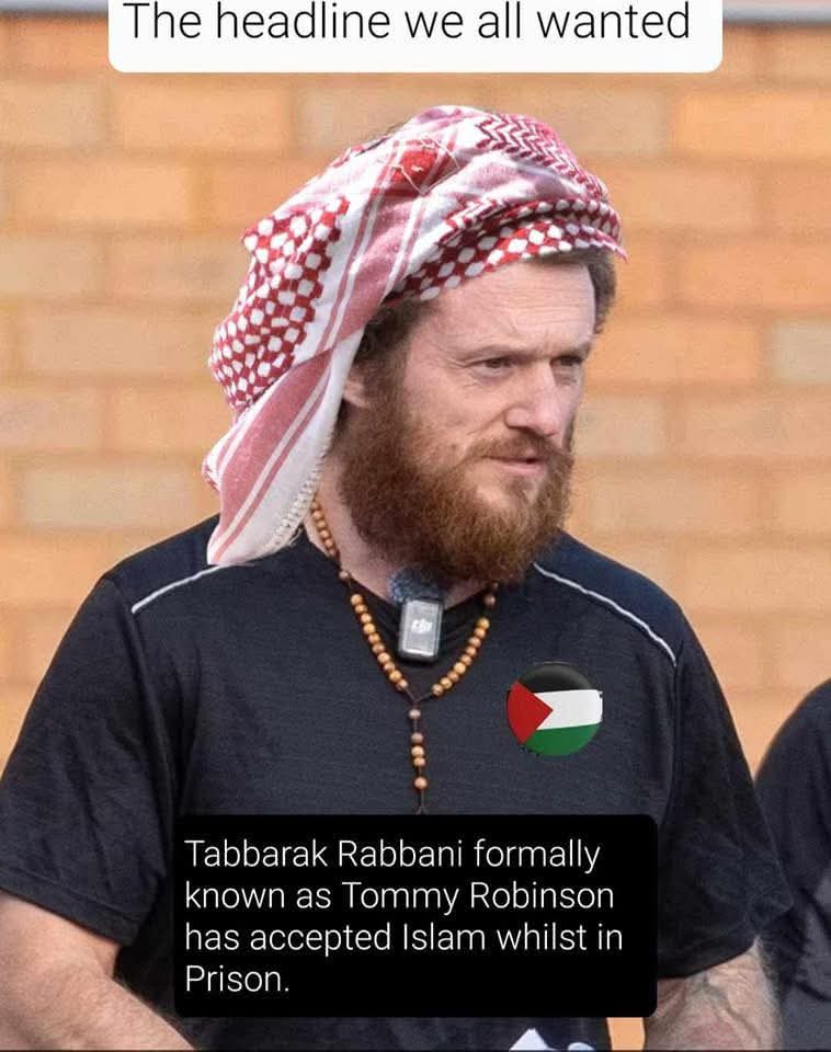 TheUk79574's tweet image. Mashallah @TRobinsonNewEra looking well brother 🇵🇸🇵🇸🇵🇸🇵🇸