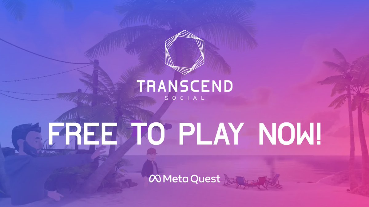 Hang with friends. Create anything you can think of.
In Transcend Social, your imagination runs the show.

Free to play now on Meta Quest: meta.com/experiences/tr…