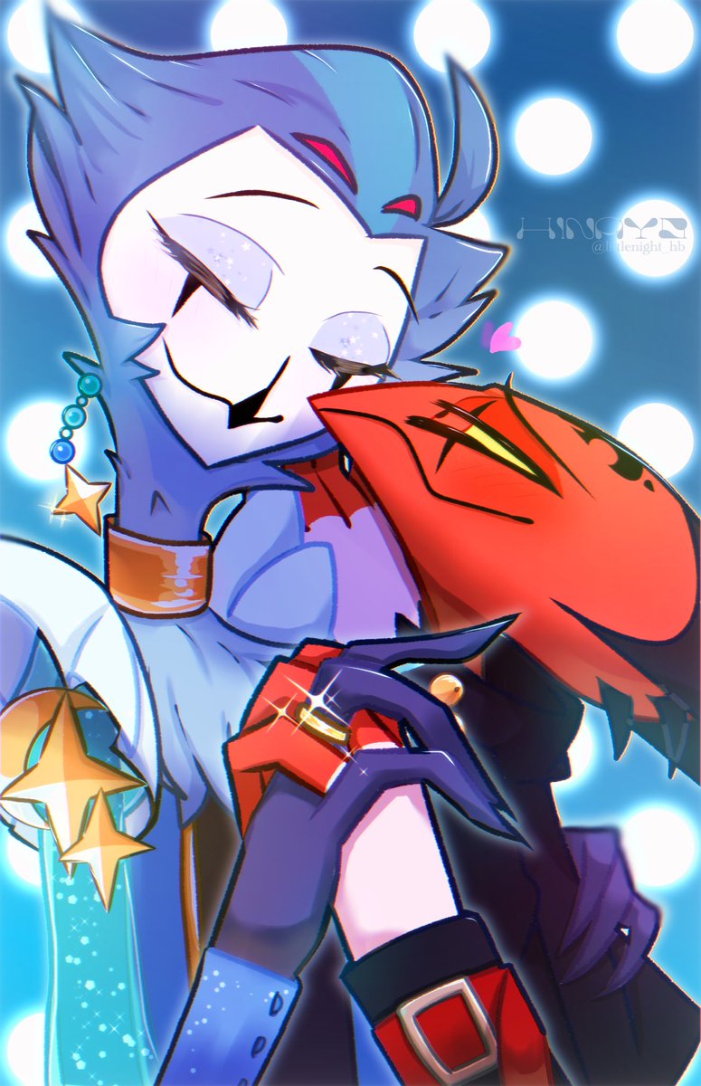 littlenight_hb's tweet image. 💫💗

#Stolitz #HelluvaBossFanart
