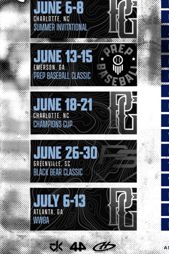 Here is my summer schedule.