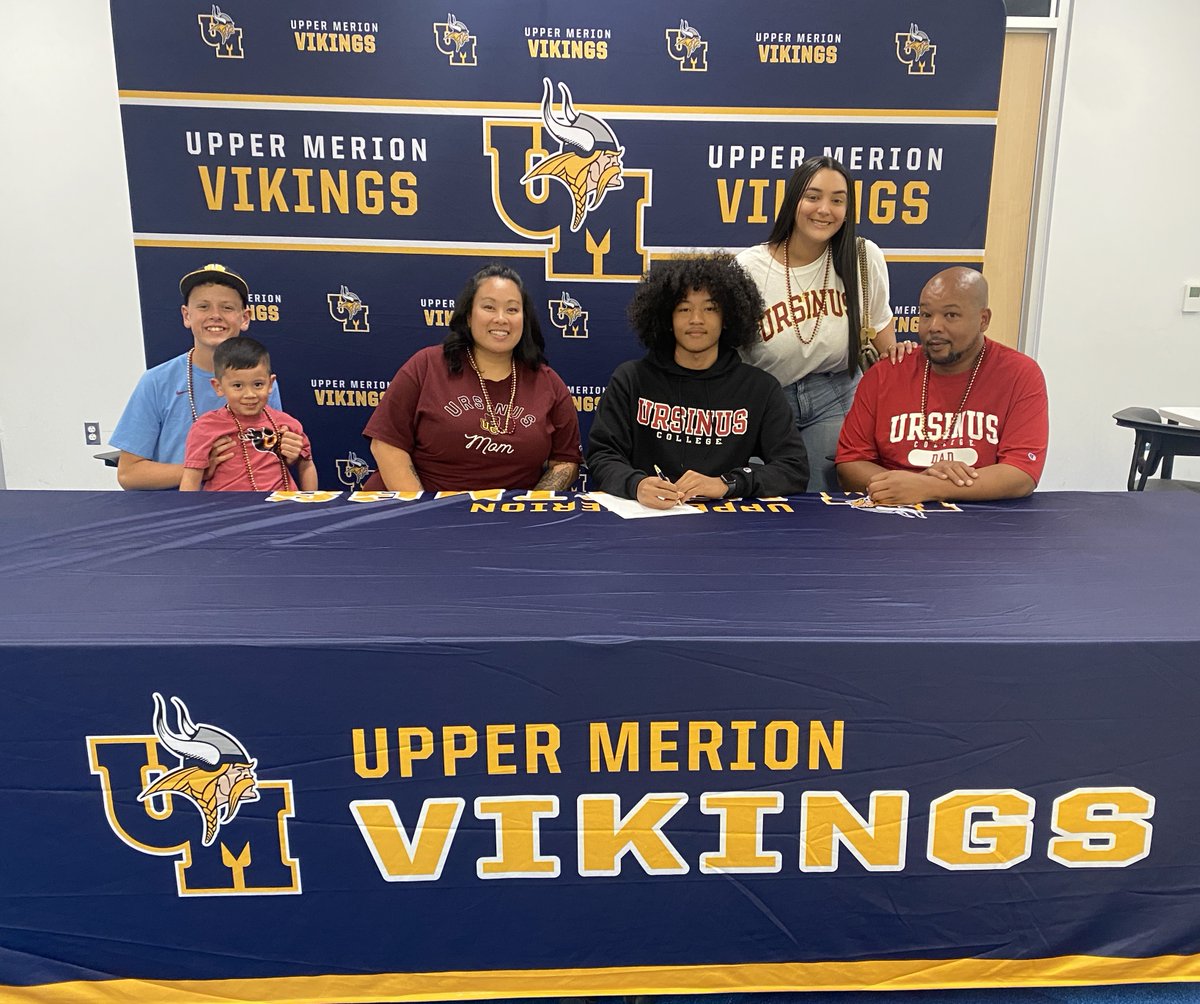 Viking Nation.  Congratulations to Viking Football player Isaiah Wright who will be playing at Ursinus College next year.  #VikingPride #OnceAVikingAlwaysAViking