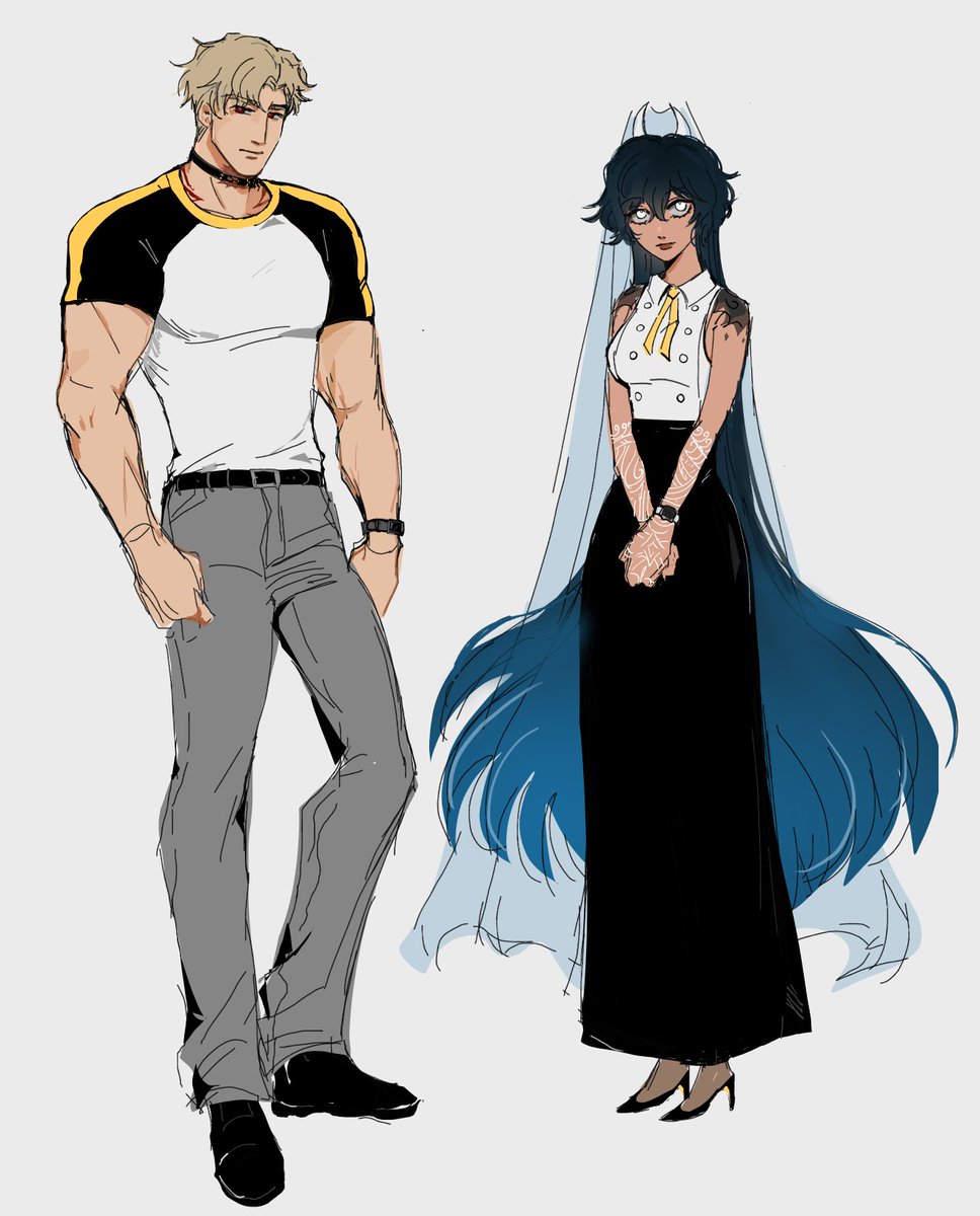 _fishstyx's tweet image. [#vfa_rp] outfit swap ♻️