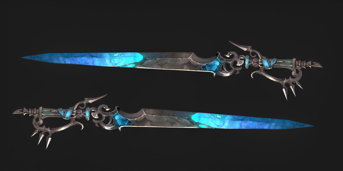 anonemus3d's tweet image. handpainting weapon
concept: @R_E_C_flctiond #RobloxDev #3d #Blender #3dmodeling #3DCoat #Handpainting