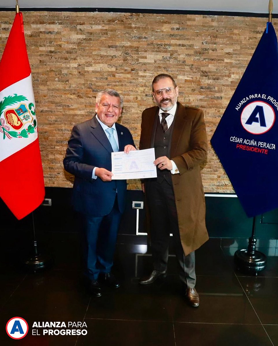 En Alianza para el Progreso presentamos a Martín Salas como nuestro nuevo vocero oficial 🎙️ Su trayectoria en la lucha contra la corrupción y la defensa de la ética pública refuerza nuestro compromiso con un país más honesto, transparente y justo para todos 🤝🇵🇪💪