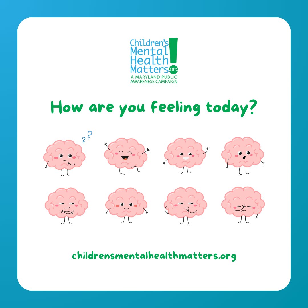 Kids don’t always know how to express their feelings — and that’s okay. 💚

 A feelings chart can help them identify emotions and get the support they need. 🧠

#ChildrensMentalHealth #EmotionalWellbeing #ChildrensMentalHealthMatters #CMHMmaryland