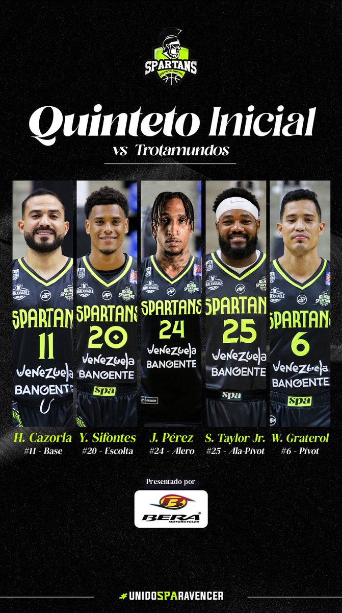 Quinteto abridor 🆚 Trotamundos.
Juego 5 - Súper 8.