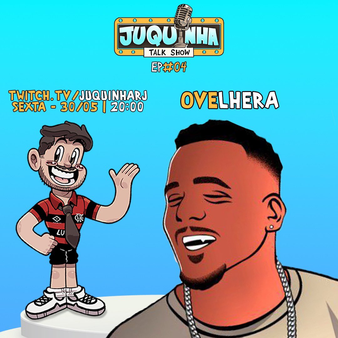 É com muita alegria que anúncio mais um nome de peso para o Juquinha talk show

OVELHERA DOIDEIRA

Um dos streamers mais doidos da twitch irá revelar seus segredos mais profundos e obscuros e bongadas mais épicas no maior talk show de todos os tempos

<a href="/OvelheraDoidera/">ovelhera</a> intimado