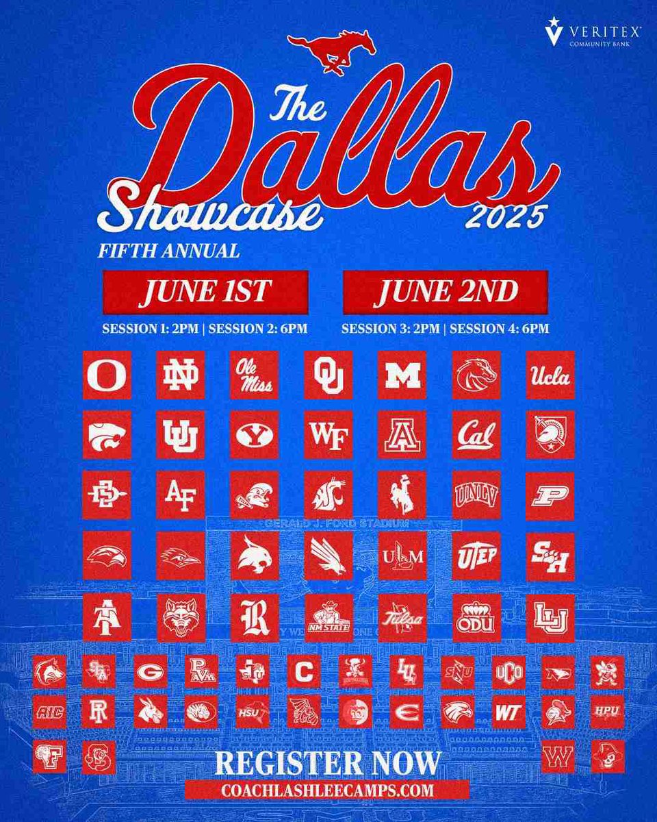 Thank you coach <a href="/rhettlashlee/">Rhett Lashlee</a> for the camp invite #ponyup