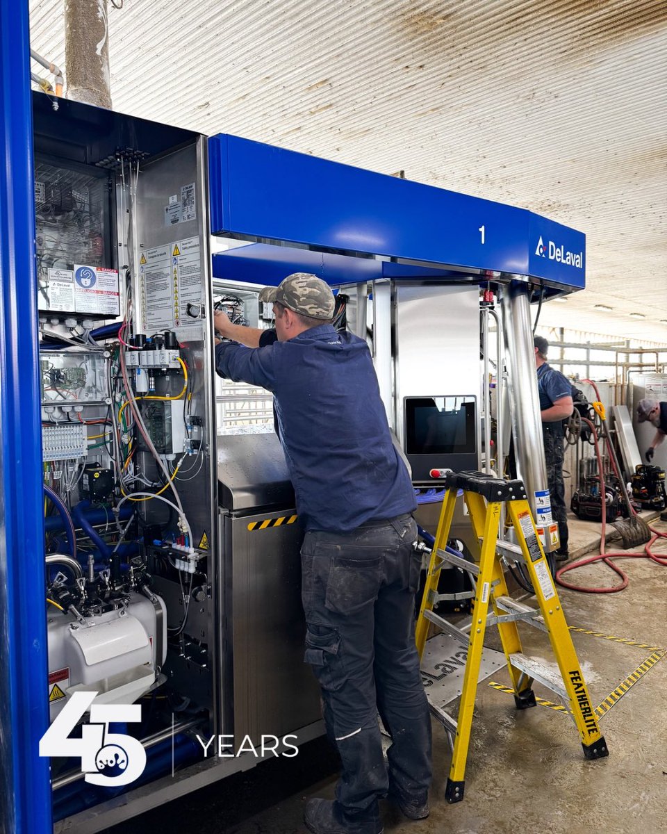 🚜 Our team is back at it this week, upgrading three DeLaval V300s at One Oak Farms in North Perth, ON!

We’re completing the upgrades over the next couple of days, so stay tuned for more behind-the-scenes looks as the project unfolds.

🐄 The herd was curious today —  eager to