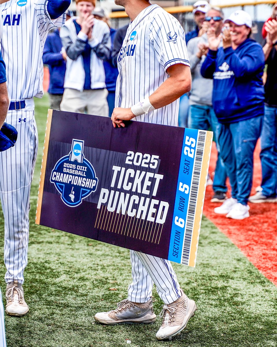 Messiah University (@messiah_univ) on Twitter photo HISTORY. MADE. ⚾️🔥
For the first time in program history, <a href="/MessiahBaseball/">Messiah University Baseball</a> is heading to the DIII College World Series after a 7–5 win! Let's hear it for our Falcons! HISTORY. MADE. ⚾️🔥
For the first time in program history, <a href="/MessiahBaseball/">Messiah University Baseball</a> is heading to the DIII College World Series after a 7–5 win! Let's hear it for our Falcons!