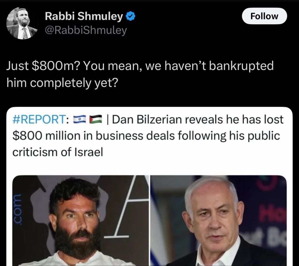 What does Rabbi Shmuley mean by “we” ?