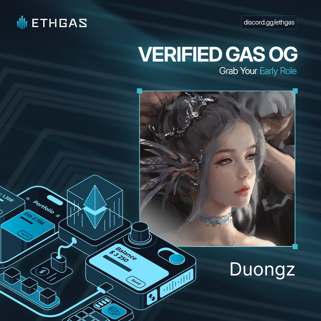 just joined @ETHGASofficial — $7.45b tvl, real gas rebates, and building the gas futures market.
OGas role unlocked. early matters.
accelerate gas markets.
discord.gg/ethgas