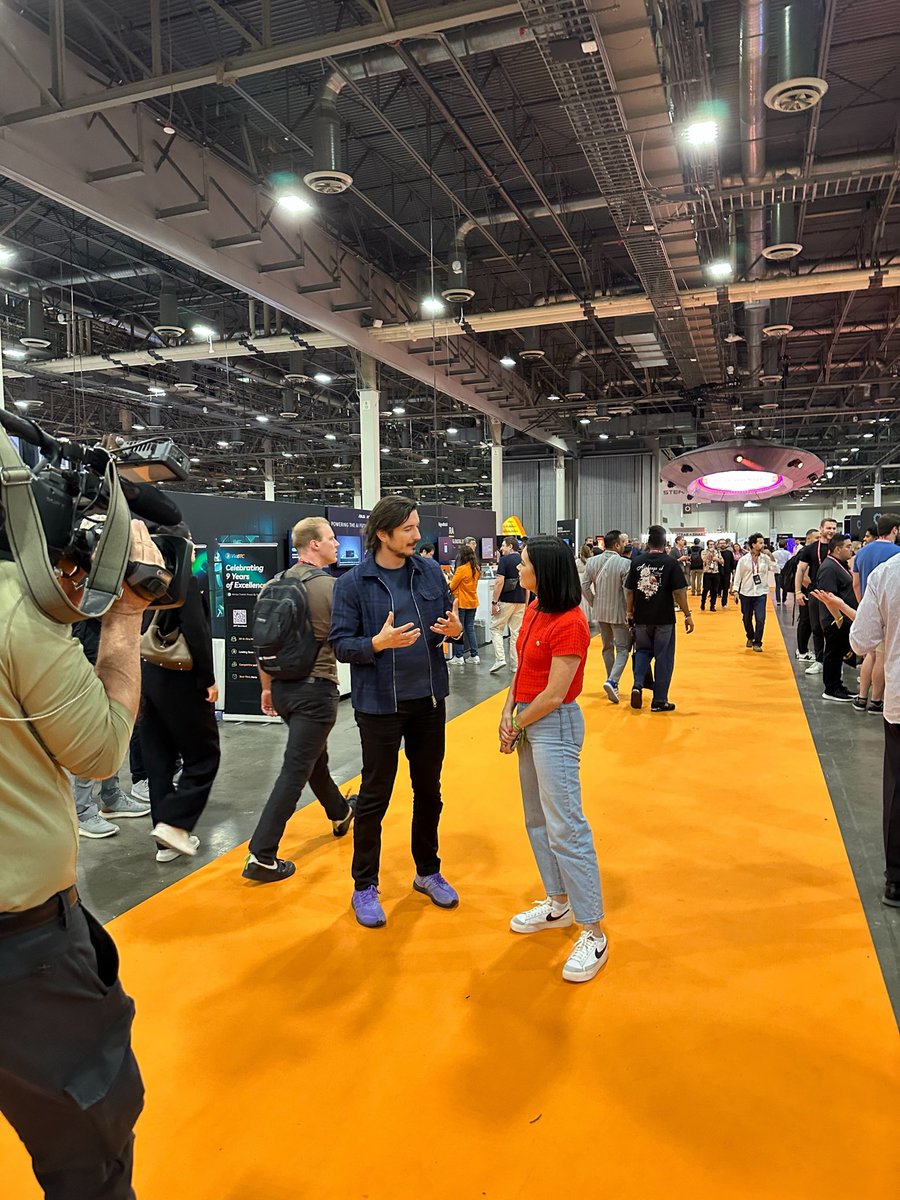 Vlad Tenev (@vladtenev) on Twitter photo Walking the floor at <a href="/TheBitcoinConf/">The Bitcoin Conference</a> with <a href="/jolingkent/">Jo Ling Kent</a>
Stop by the <a href="/RobinhoodApp/">Robinhood</a> center! Walking the floor at <a href="/TheBitcoinConf/">The Bitcoin Conference</a> with <a href="/jolingkent/">Jo Ling Kent</a>
Stop by the <a href="/RobinhoodApp/">Robinhood</a> center!