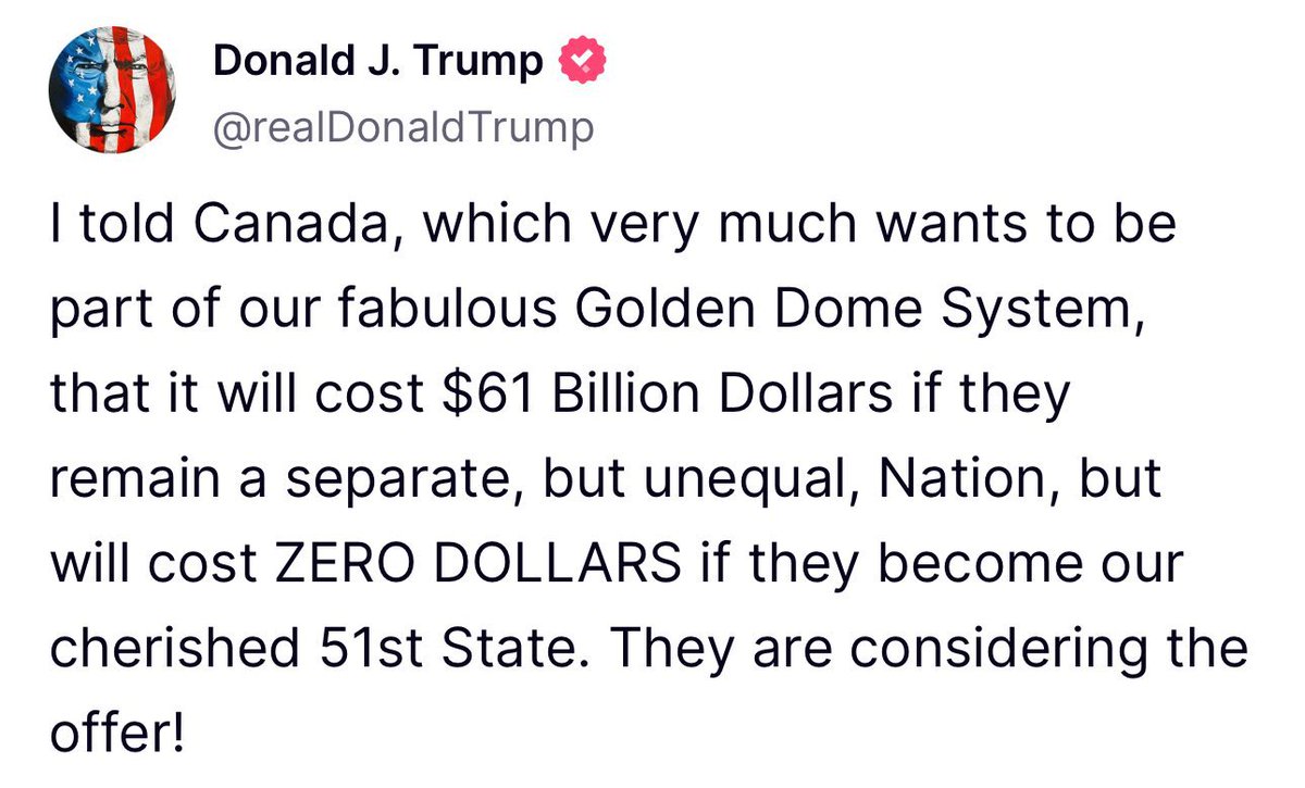 “Go fuck yourself.” - Canada